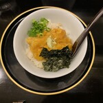 Shouan - むき雲丹　河豚出汁の飯蒸し
