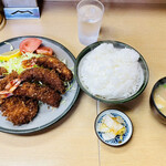 橋政 - 橋政定食 ライス大盛