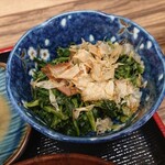 大衆食堂 半田屋 - ほうれん草