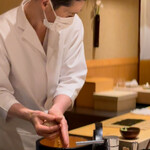 すし宮川  - 干瓢巻の舎利玉