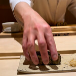 すし宮川  - 干瓢巻お待ち！