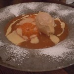 ア ミオ アージョ - デコポンのコンポート　カラメルのジェラート添え