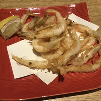 ぎんざ 阿吽 - カリッと揚がった殻の食感！