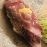 木挽町 とも樹 - 鯵です。旨味の塊でした