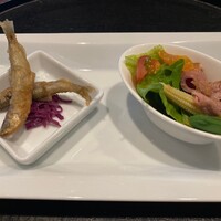 隠れ里車屋 - 前菜２品