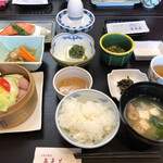 小野川温泉　吾妻荘 - 朝食は「つや姫」です。