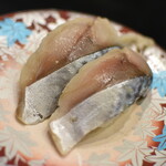 元祖寿司 - 〆さば（１３７円）２０２２年５月