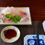 魚山人 - 刺身盛り合わせ