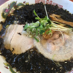 温もり中華そば 銀河 - 岩海苔ラーメン