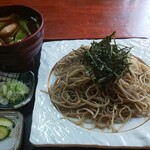 甜蕎屋 源平 - 鴨ざる蕎麦 金剛(大) 2,050円