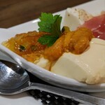 創作イタリアン Gemelli - 大好きなうにのパンナコッタ 最初にいただきましょう♪