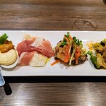 創作イタリアン Gemelli - 前菜４種盛り( ☆∀☆)内容は毎月変わります。