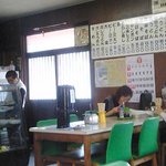 高市食堂 - 店内は昔の食堂です。