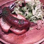 工 - 自家製ソーセージ（鹿児島豚頭）６４０円