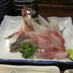 大衆居酒屋魚さんこ - ほっけ刺し