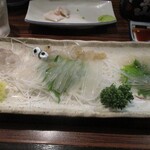 大衆居酒屋魚さんこ - 活いか刺し