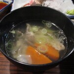 大衆居酒屋魚さんこ - 〆の汁物