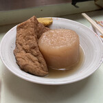 のんきや - 大根、厚揚げ