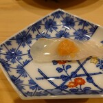 鮨 むらやま - 真子鰈(このこと酢橘)