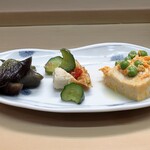 家庭料理 小川 - アテ３種盛り