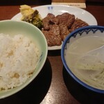 Gyuutan Ippuku - ・牛たん焼き定食 1650円