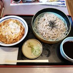 Yamada Udon - かき揚げ丼Aセット 710円