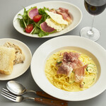 ワインの酒場。ディプント - ディプント ハッピータイム 欲張り『生パスタ』セット