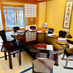 比良山荘 - ◎一番奥の特別室で食事会。