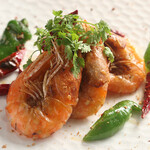 Canal terrace 天王洲 - エビのいため