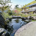 比良山荘 - ◎『比良山荘』の中庭を食事前に歩いて回ってみた。