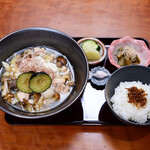 Shunkatsu Washoku Mamaya - 京風湯葉ときのこの素麺