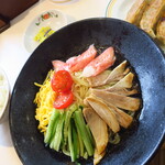 餃子の王将 - 冷し中華＆餃子＆ライス中