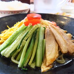 餃子の王将 - 冷し中華＆餃子＆ライス中