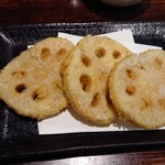 遊亀 - 蓮根天ぷら