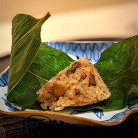 新ばし 星野 - でんすけ穴子の飯蒸し。ふわふわ。とろとろ。