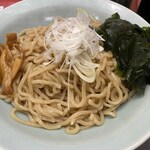 ラーメン山岡家 - えび塩つけ麺の麺