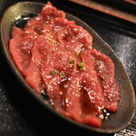 焼肉の三是 - 和牛ロース定食（１，０００円）＋肉増し２枚（２００円）