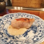 根津 日本酒 多田 - 下田の金目鯛に、お米を発酵させたソース