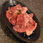 焼肉の三是 - 和牛カルビ定食（１，０００円）＋肉増し２枚（２００円）２０２２年５月