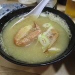 朝市の味処 茶夢 - Ｃセット（毛がに汁）