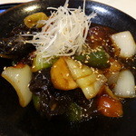 ビストロ茶葉蘭 - バルサミコ酢の酢豚