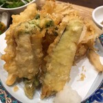 奥出雲玄米食堂井上 - 季節の天ぷら
