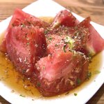さくら本店 - トマトの煮浸し　2022.5.25