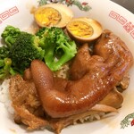 沙頭角 - 隆江猪脚飯(850円）