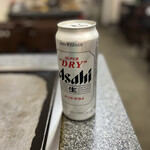 小山お好み焼店 - 缶ビール500ml¥400。