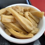 ラーメン もっけだの - アプリスクラッチC賞のメンマ