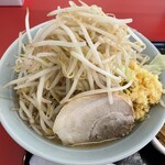 ラーメン もっけだの - 『ラーメン普通ニンニクヤサイマシマシ』