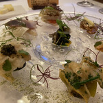 ラ・トゥーエル - ❺貝の7種の盛り合わせ