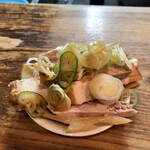 特麺コツ一丁ラーメン - おつまみチャーシュー