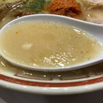 田中そば店 - 濃厚な味噌スープ
